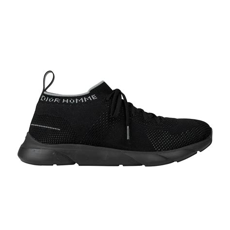 dior trainer in black technical knit|Buy Dior Technical Knit 'Black .